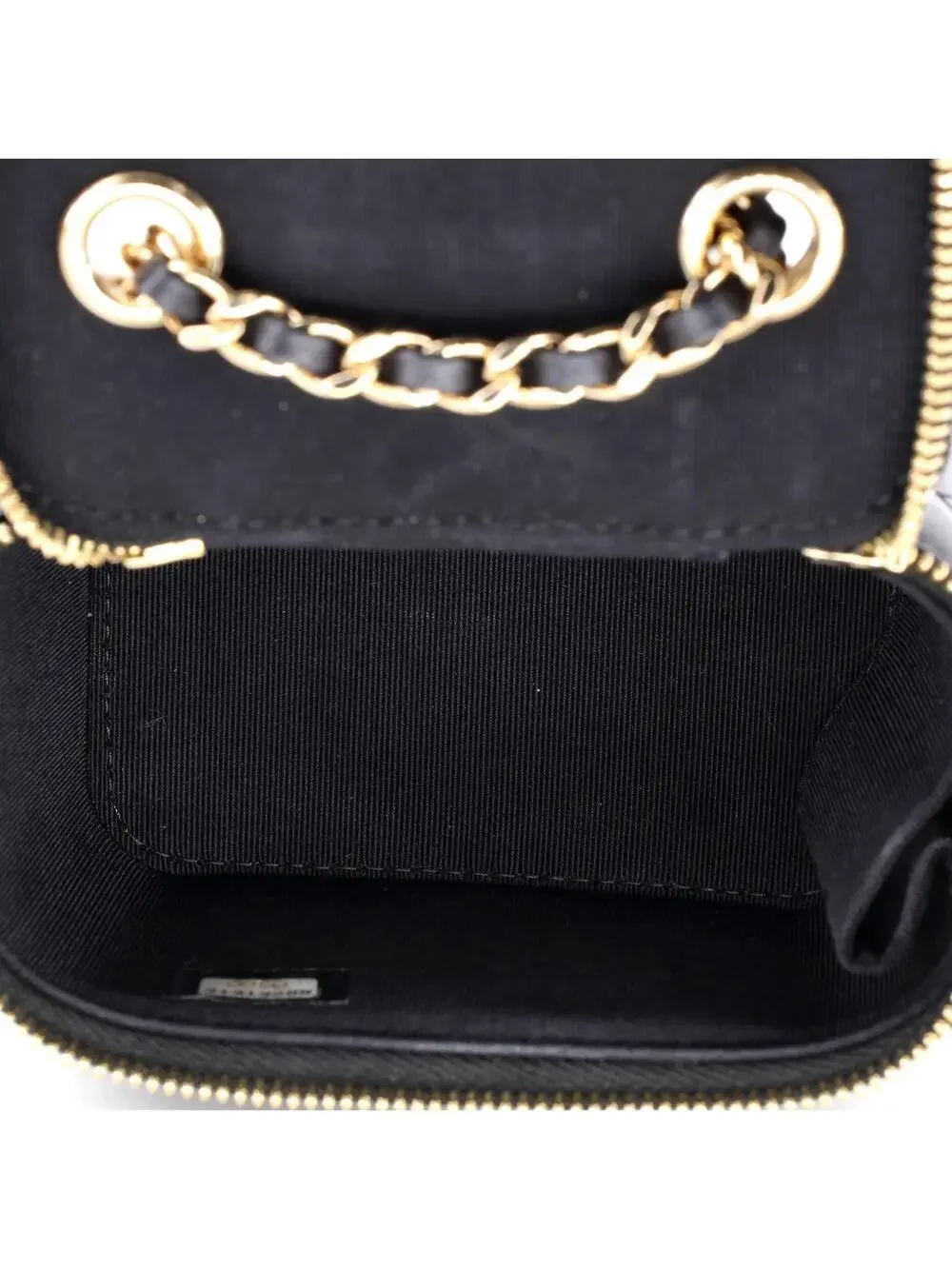 Chanel Camellia Bow Vanity Case With #258806C34B